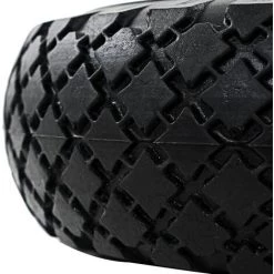 VidaXL Roue De Diable 2 Pcs PU Solide 3.00-4 - Noir 8 VidaXL Roue De Diable 2 Pcs PU Solide 3.00-4 - Noir -chariot de jardin Soldes 2022 10555786 4