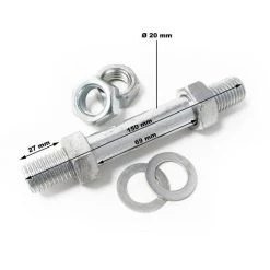 WILTEC Roue Complète 3.00-4 De Brouette En Polyuréthane Increvable Grandeur -chariot de jardin Soldes 2022 1077085 4