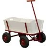SUNNY Billy Chariot De Transport En Bois | Chariot Pour Enfants Rouge | Capacité 100 Kilos - Rouge