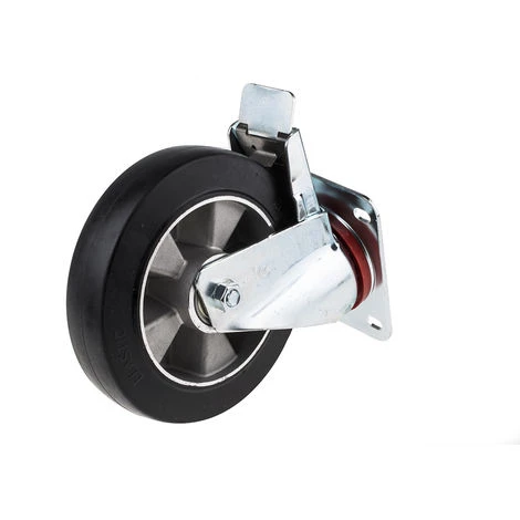 Roulettes Industrielles Pivotant Avec Frein RS PRO, Diam 200mm, 460kg ( Prix Pour 1 ) 1 Roulettes Industrielles Pivotant Avec Frein RS PRO, Diam 200mm, 460kg ( Prix Pour 1 )