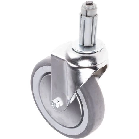 Roulettes Industrielles Pivotante RS PRO, Diam 125mm, 100kg ( Prix Pour 1 ) 1 Roulettes Industrielles Pivotante RS PRO, Diam 125mm, 100kg ( Prix Pour 1 )