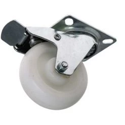 Roulettes Industrielles Pivotant Avec Frein RS PRO, Diam 75mm, 70kg ( Prix Pour 1 )