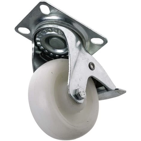 Roulettes Industrielles Pivotant Avec Frein RS PRO, Diam 75mm, 70kg ( Prix Pour 1 ) 2 Roulettes Industrielles Pivotant Avec Frein RS PRO, Diam 75mm, 70kg ( Prix Pour 1 ) – Image 2