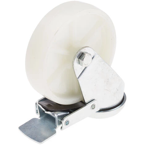 Roulettes Industrielles Pivotante RS PRO, Diam 100mm, 80kg ( Prix Pour 1 ) 2 Roulettes Industrielles Pivotante RS PRO, Diam 100mm, 80kg ( Prix Pour 1 ) – Image 2