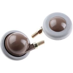 Roulettes Industrielles Pivotante RS PRO, Diam 50mm, 50kg ( Prix Pour Paquet De 2 )