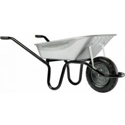 BROUETTE HAEMMERLIN AKTIV EXCELLIUM GALVANISÉE ROUE GONFLÉE 100 L - 305349605-- - Gris