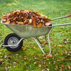 Relaxdays Roue De Brouette Caoutchouc 200 Kg, Roue De Rechange, Caoutchouc Essieu 4.80 4.00-8, Noir -chariot de jardin Soldes 2022 12601448 3