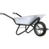 Brouette Haemmerlin Clipso Excellium 100L Galvanisée Roue Pleine -308201801-- - Gris