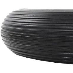 VIDAXL Roue De Brouette Avec Axe PU Solide 4.00-8 390 Mm - Noir - Ascenseurs Et Monte-charge - Monte-charge, Grues Et Chariots - Noir - Noir -chariot de jardin Soldes 2022 14269003 4