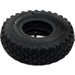 VIDAXL 2 Pneus 2 Chambres à Air 3.00-4 260x85 Pour Roue De Diable - Noir - Ascenseurs Et Monte-charge - Monte-charge, Grues Et Chariots - Noir - Noir -chariot de jardin Soldes 2022 14351195 3