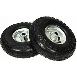VidaXL Roue De Diable 4 Pcs Caoutchouc 4.10/3.50-4 (260 X 83 Mm) -chariot de jardin Soldes 2022 14982850 3