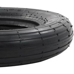 VidaXL Pneu De Brouette 3.50-8 4PR Caoutchouc - Noir -chariot de jardin Soldes 2022 15861345 4