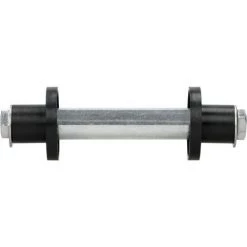 ECD GERMANY 15" Roue De Brouette En Gomme Solide PU Bleu 4.80 / 4.00-8 Ø 390 Mm Avec Axe -chariot de jardin Soldes 2022 15937851 3