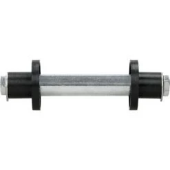 ECD GERMANY 2x 15" Roue Brouette PU 4.80 4.00-8 Pleine En Gomme Solide Ø 390 Mm Avec Axe -chariot de jardin Soldes 2022 16032089 4