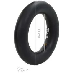 ASUPERMALL Chambres A Air De Brouette 2 Pcs 3.50-8/16x4/4.00-8/400x100 -chariot de jardin Soldes 2022 16700244 4