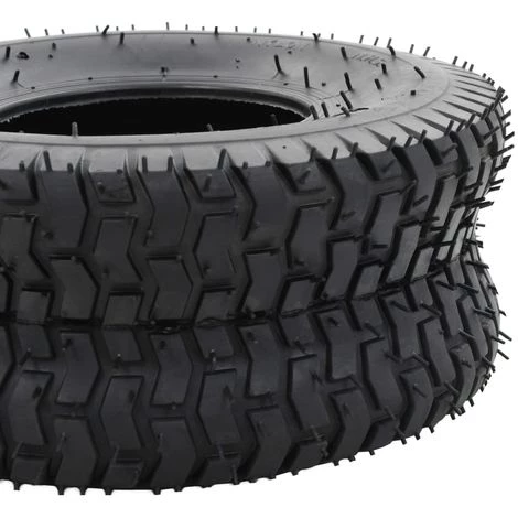 ASUPERMALL Pneu De Brouette Et Chambre A Air 4pcs 15x6.00-6 4PR Caoutchouc 3 ASUPERMALL Pneu De Brouette Et Chambre A Air 4pcs 15x6.00-6 4PR Caoutchouc – Image 3