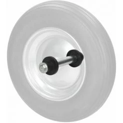 ECD GERMANY Axe Roue Brouette En Acier Essieu Pour Roue De Charrette Chariot De Jardin -chariot de jardin Soldes 2022 17269158 4