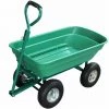 Remorque, Chariot De Jardin Avec Benne Basculante - 52 L - Vert - Linxor - Vert