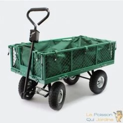 LE POISSON QUI JARDINE.FR Chariot à Main Pour Le Jardin Ou Autres Transports 300 Kg -chariot de jardin Soldes 2022 1793030 4