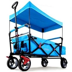Chariot Fuxtec City Cruiser Turquoise Family Fux - Transport Pliable 75 Kg Charge
