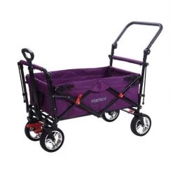 Chariot Fuxtec Easy Cruiser Pourpre Family Fux - Transport Pliable 75 Kg Charge -chariot de jardin Soldes 2022 18131928 4