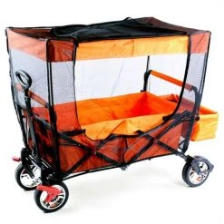 FUXTEC Protection Solaire / Moustiquaire Pour Le Chariot De Transport Pliable JW-76C -chariot de jardin Soldes 2022 18391363 4