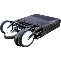 HABITAT ET JARDIN Chariot De Jardin Pliable "Auguste" - Noir -chariot de jardin Soldes 2022 18450969 4