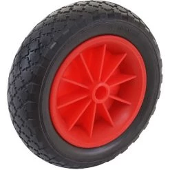 HHG Roue De Rechange Pour Chariot, Pneu, Diable De Transport, Roue PU 260x80 Mm -chariot de jardin Soldes 2022 18936506 2