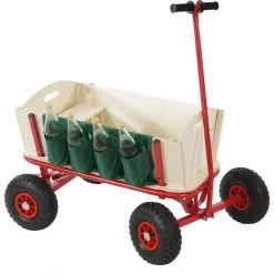 HHG Porte-bouteilles Pour Voiturette Charrette à Bras Chariot -chariot de jardin Soldes 2022 18960319 4