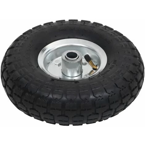 YOUTHUP Roue De Diable 2 Pcs Caoutchouc 4.10/3.50-4 (260 X 83 Mm) 2 YOUTHUP Roue De Diable 2 Pcs Caoutchouc 4.10/3.50-4 (260 X 83 Mm) – Image 2