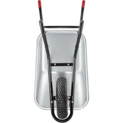 TECTAKE Brouette De Jardin Oskar - Chariot De Jardin, Brouette, Chariot D'extérieur - Argent -chariot de jardin Soldes 2022 21537748 4