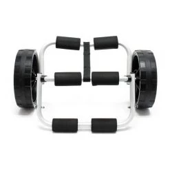 WILTEC Chariot De Transport Alu Pliable 45kg Kayak Canoë Avec Roues PU & Sangles En Nylon Fixation Sécurité -chariot de jardin Soldes 2022 23349595 3