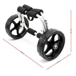 WILTEC Chariot De Transport Alu Pliable 45kg Kayak Canoë Avec Roues PU & Sangles En Nylon Fixation Sécurité -chariot de jardin Soldes 2022 23349595 5