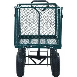 YOUTHUP Chariot à Main De Jardin Vert 350 Kg - Vert -chariot de jardin Soldes 2022 24205049 5