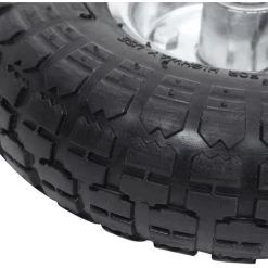 YOUTHUP Roue De Diable 4 Pcs Caoutchouc 4.10/3.50-4 (260 X 83 Mm) - Noir -chariot de jardin Soldes 2022 24520544 5