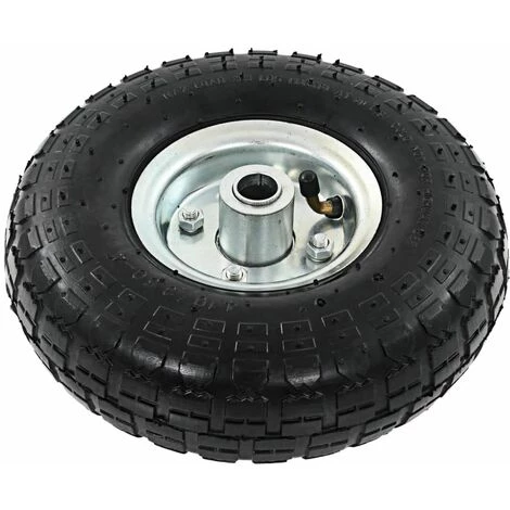 Hommoo Roue De Diable 2 Pcs Caoutchouc 4.10/3.50-4 (260 X 83 Mm) HDV04988 4 Hommoo Roue De Diable 2 Pcs Caoutchouc 4.10/3.50-4 (260 X 83 Mm) HDV04988 – Image 4