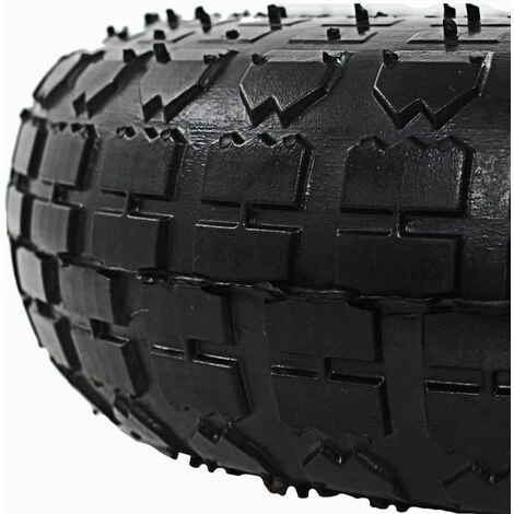 Hommoo Roue De Diable 2 Pcs Caoutchouc 4.10/3.50-4 (260 X 83 Mm) HDV04988 5 Hommoo Roue De Diable 2 Pcs Caoutchouc 4.10/3.50-4 (260 X 83 Mm) HDV04988 – Image 5