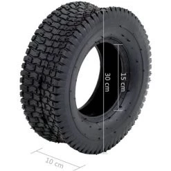 Hommoo Pneu De Brouette 13x5.00-6 4PR Caoutchouc HDV06484 -chariot de jardin Soldes 2022 25002603 5