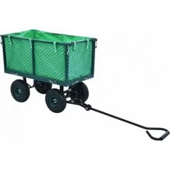 Hommoo Chariot A Main De Jardin Vert 350 Kg HDV06514 -chariot de jardin Soldes 2022 25002805 3