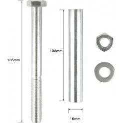 JEOBEST®Roue De Brouette - Anti-crevaison | 4,00-8 | Axe Compris | Roue De Secours Increvable Ø 39 Cm En Caoutchouc Plein - Jaune 7 JEOBEST®Roue De Brouette - Anti-crevaison | 4,00-8 | Axe Compris | Roue De Secours Increvable Ø 39 Cm En Caoutchouc Plein - Jaune -chariot de jardin Soldes 2022 25153210 3