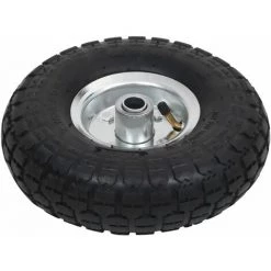 TRUE DEAL Roue De Diable 2 Pcs Caoutchouc Durable Et Résistant à L'abrasion 4.10/3.50-4 (260 X 83 Mm) -chariot de jardin Soldes 2022 26119703 2