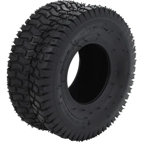 TRUE DEAL Pneu De Brouette Et Chambre à Air 4pcs 15x6.00-6 4PR Caoutchouc 3 TRUE DEAL Pneu De Brouette Et Chambre à Air 4pcs 15x6.00-6 4PR Caoutchouc – Image 3