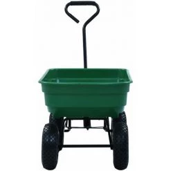 TRUE DEAL Chariot à Main De Jardin 300 Kg 75 L Vert -chariot de jardin Soldes 2022 26122404 5