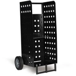 FACILITYS Chariot Porte Bûches En Métal