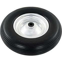 ASUPERMALL Roue De Brouette Avec Axe 2 Pcs PU Solide 4.00-8 390 Mm -chariot de jardin Soldes 2022 28368911 3