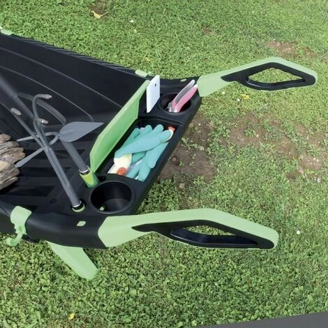 RIBIMEX Brouette De Jardin Multifonctions ''CARETT''', 80L 4 RIBIMEX Brouette De Jardin Multifonctions ''CARETT''', 80L – Image 4