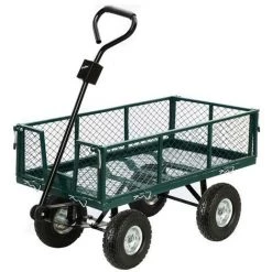 Yaheetech Lot De 4pcs Roue Increvable Remorque Pour Diable Brouette Chariot Jante En Acier 255 Mm -chariot de jardin Soldes 2022 30539869 5