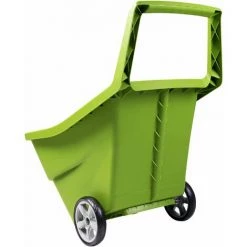 PROSPERPLAST Chariot De Jardin Sur Roues Capacité 95L Vert 79,9 X 59,3 X 72,4 Cm - Vert Olive 7 PROSPERPLAST Chariot De Jardin Sur Roues Capacité 95L Vert 79,9 X 59,3 X 72,4 Cm - Vert Olive -chariot de jardin Soldes 2022 30806722 3