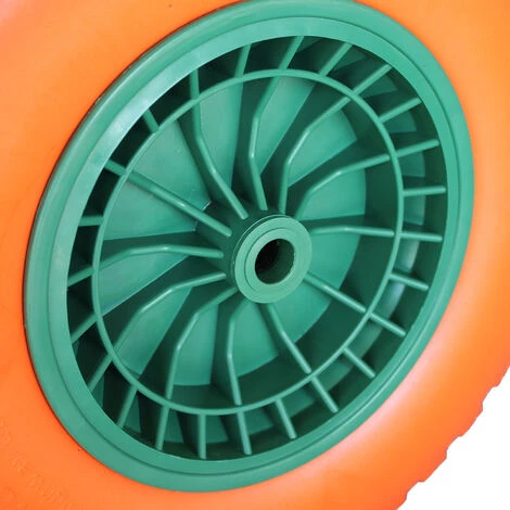 Roue Increvable Pour Brouette 4.8 / 4.00-8 - Orange - Linxor - Orange 3 Roue Increvable Pour Brouette 4.8 / 4.00-8 - Orange - Linxor - Orange – Image 3