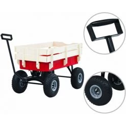 ASUPERMALL Chariot A Main 150 Kg Rouge -chariot de jardin Soldes 2022 31118721 3